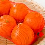 Orange and Tangerine Mesh Bags